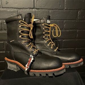 9” Rocky Great Oak Gore-Tex logger work boot #2544 men’s size 9.5